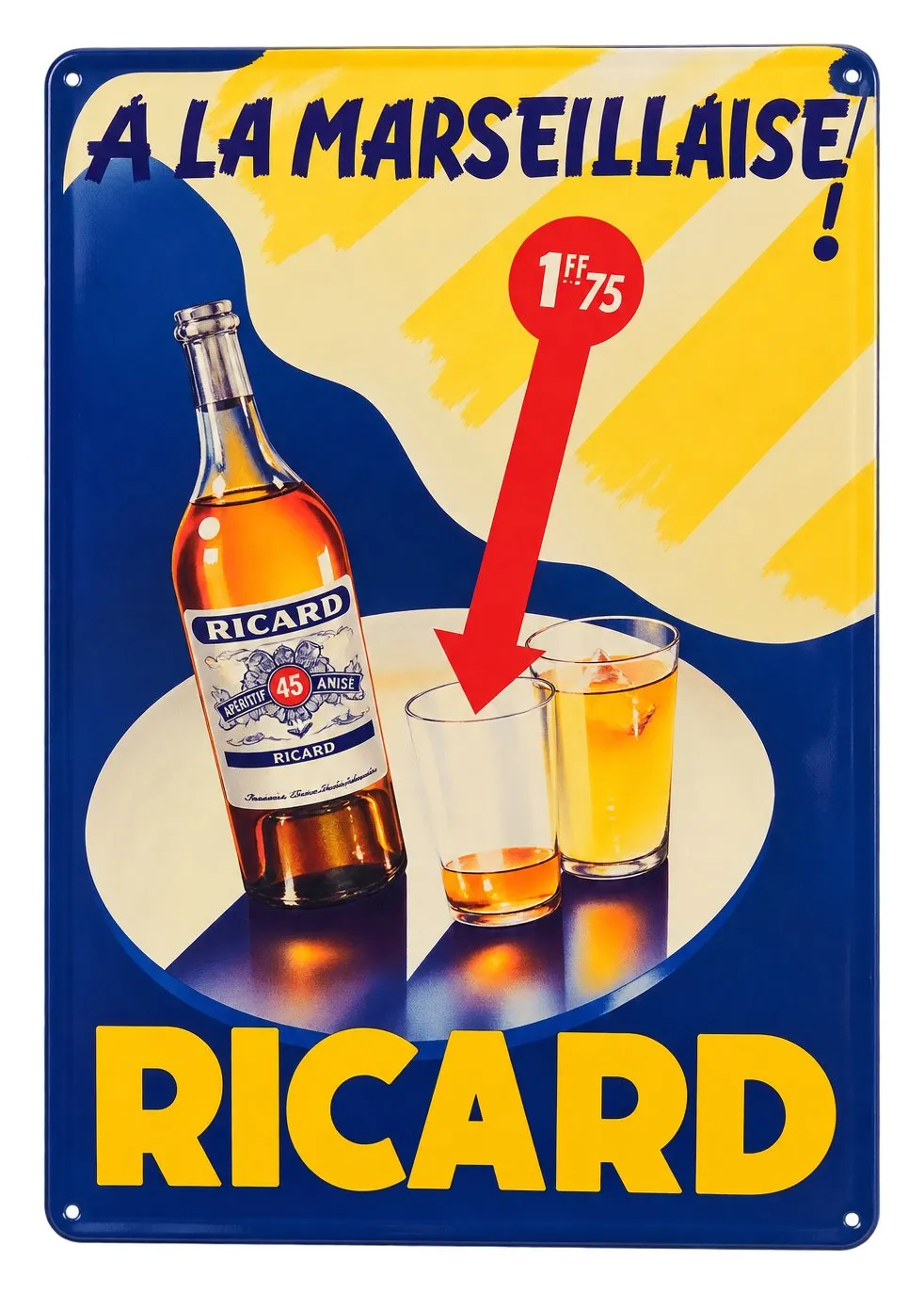Placa Ricard «À la Marseillaise!»