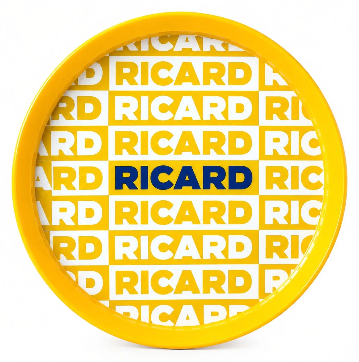 Safata Ricard groga de gran mida amb superfície antilliscant