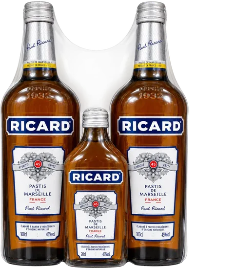 Ricard 2 x 1 L + 20 cl gratuït